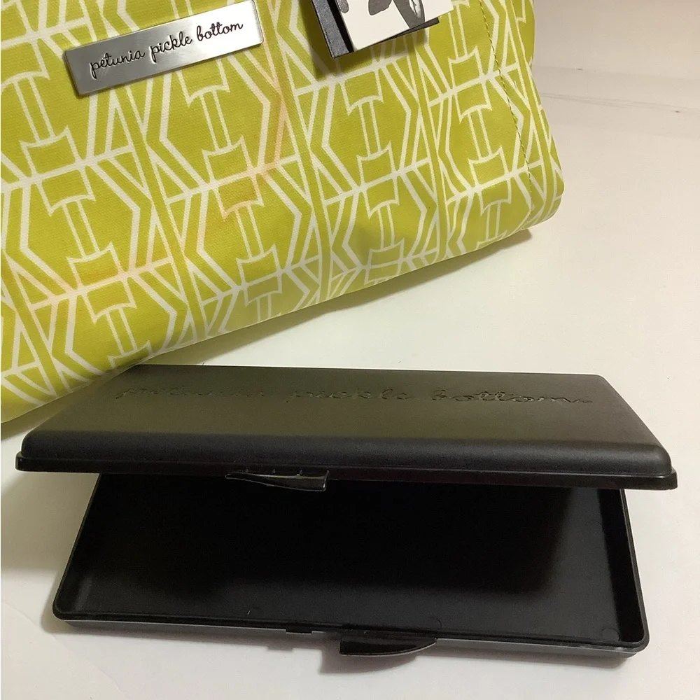 Petunia pickle bottom ~ Electric Citrus crossbody diaper bag